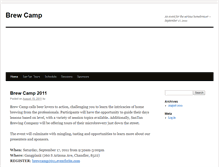 Tablet Screenshot of brewcamp.gangplankhq.com
